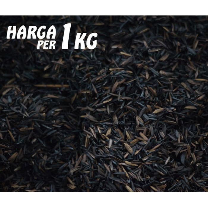 Media Tanam Pertanian Hidroponik Arang Sekam / Sekam Bakar 1 kg