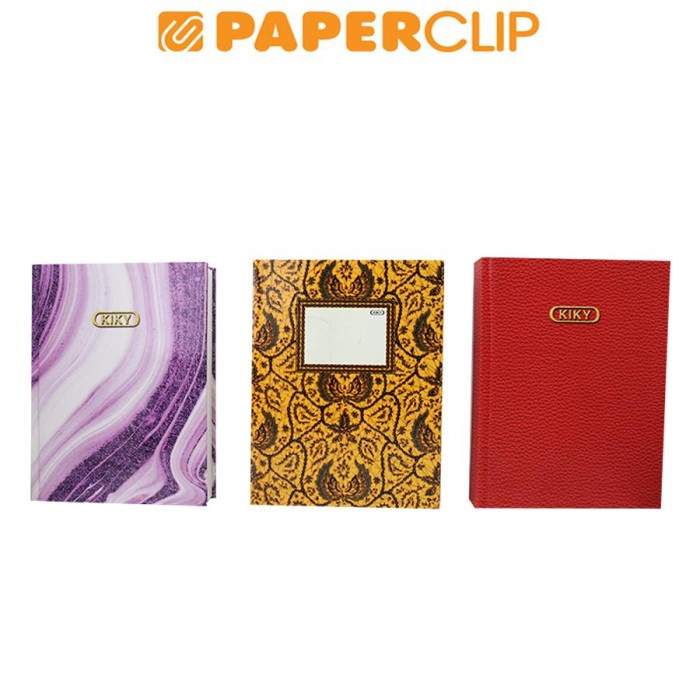 

(BISA COD) BUKU KWARTO HARD COVER KIKY 300 LEMBAR