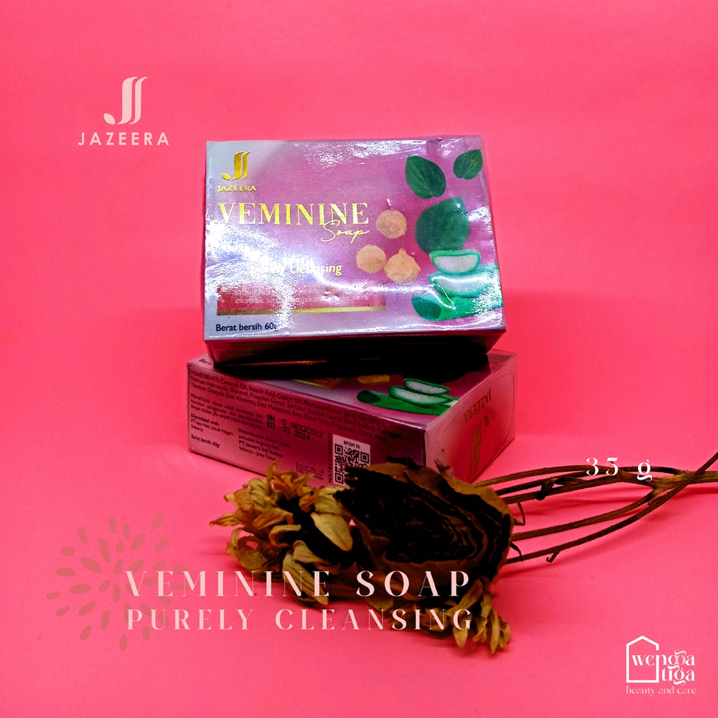 Jazeera Veminine Soap Purely Cleansing | Sabun Kesehatan Kewanitaan | Jazeera Landasan Ulin Banjarba