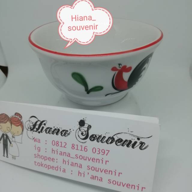 Mangkok Ayam Jago Mini Kopin