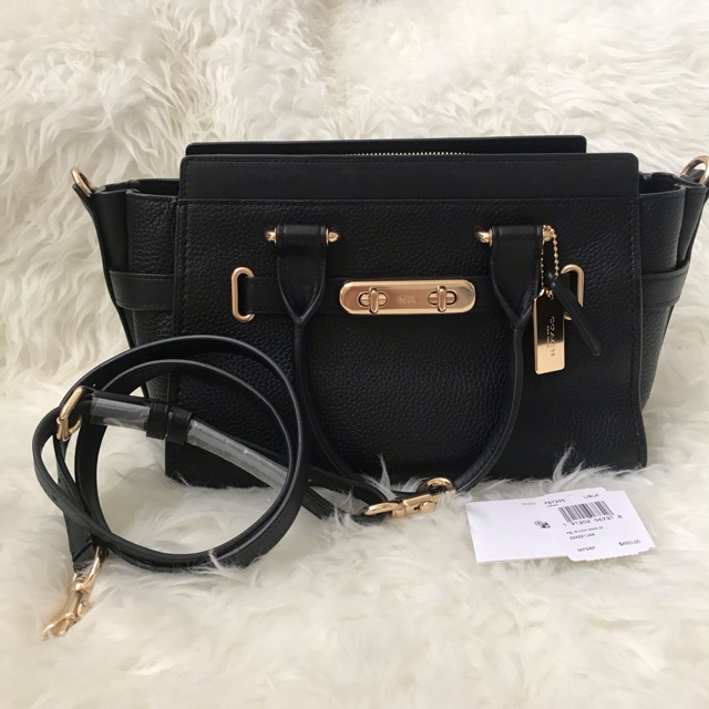 Coach swagger 27 black excellent condition