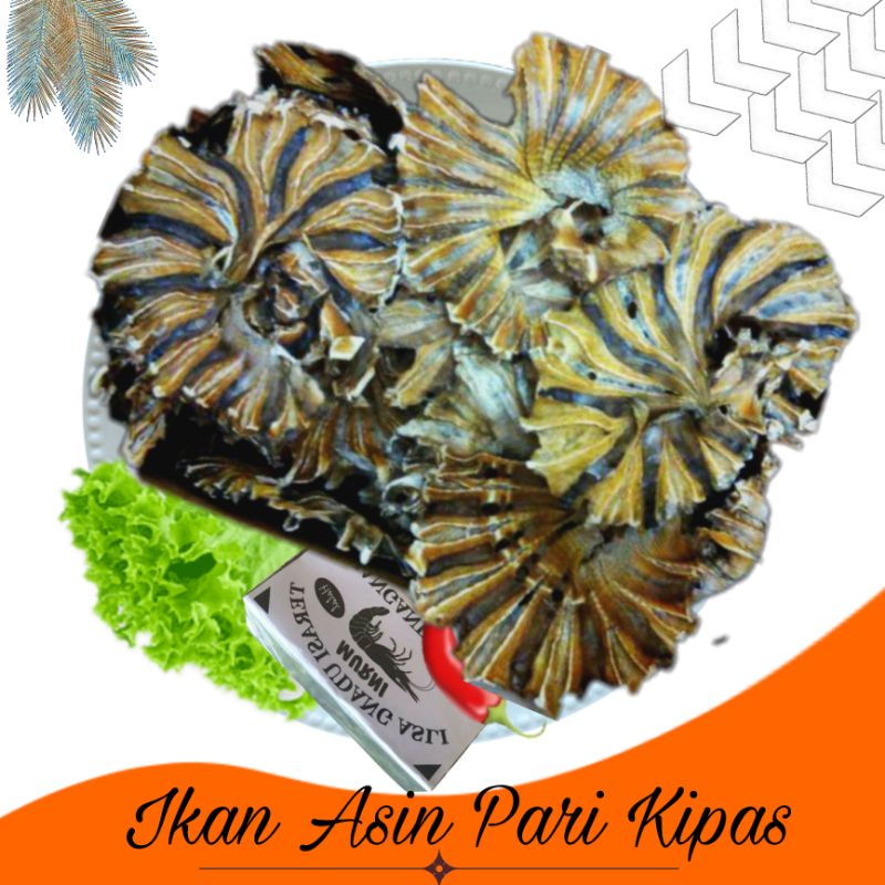 IKAN ASIN PARI KIPAS oleh oleh Pangandaran, Ikan asin pari kipas asli Pangandaran kualitas super gra