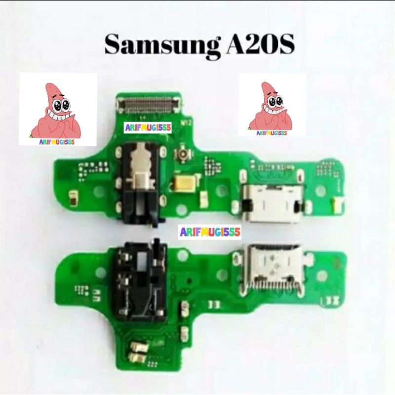 Flexibel Konektor Charger  Samsung Galaxy A20S A207 A207F Papan Cas Modul Board PCB Plug in mic