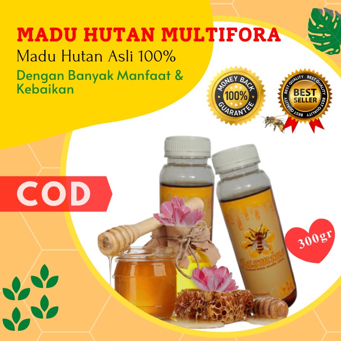 

Madu Liar Hutan Asli Madu Murni Hutan 100% Pure Honey Sumbawa 300gr