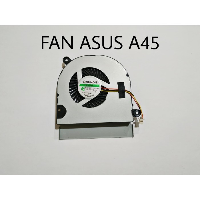 FAN KIPAS LAPTOP NOTEBOOK ASUS A45 A45V A45VD A45VJ A85 A85C A85V K45 K45V K45VM K45VD 3 KABEL PIN