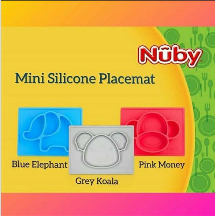 Nuby baby led feeding Silicone Animal Mat