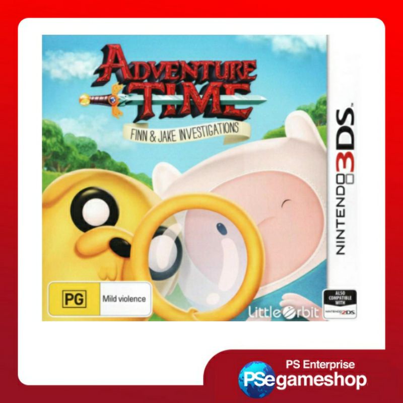 Nintendo 3Ds Adventure Time: Finn &amp; Jake Investigations ( aus / preloved )