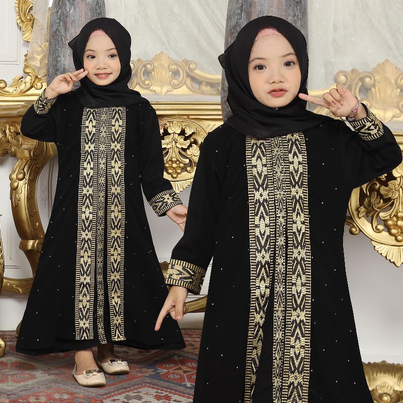 BEST SELLER !!! ABAYA DUBAI 096 ABAYA CANTIK BISA LANGSUNG PESAN