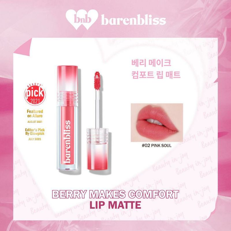 BnB Barenbliss Make comfort Lip Matte