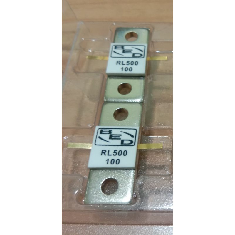 RF Flange Dummyload RL500-100 500Watt 100 Ohm Microstrips RFlange Resistor terminal Beban Attenuator