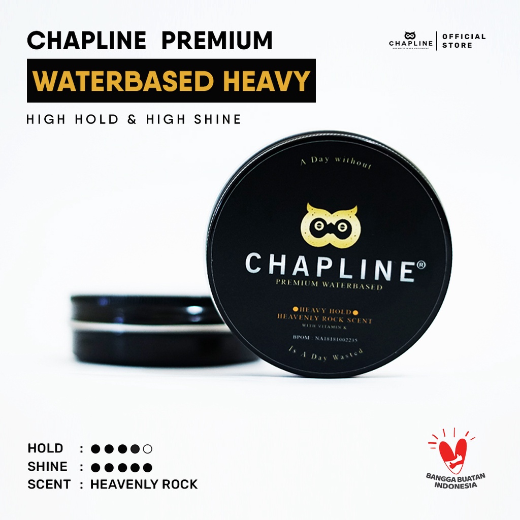 PREMIUM Pomade Chapline Waterbased Heavy