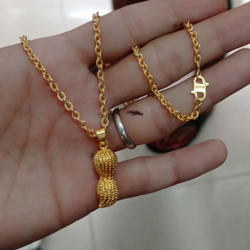 perhiasan dewasa kalung dan liontin, panjang kalung 45cm