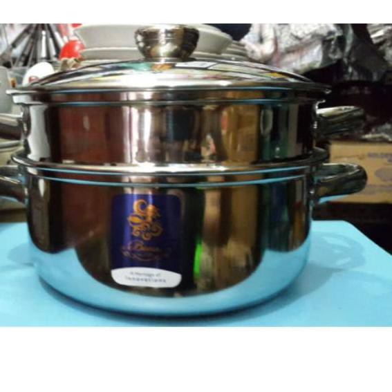 ｀ Panci Steamer Susun Bima Prima Saucepot stainless steel q terbaru ).