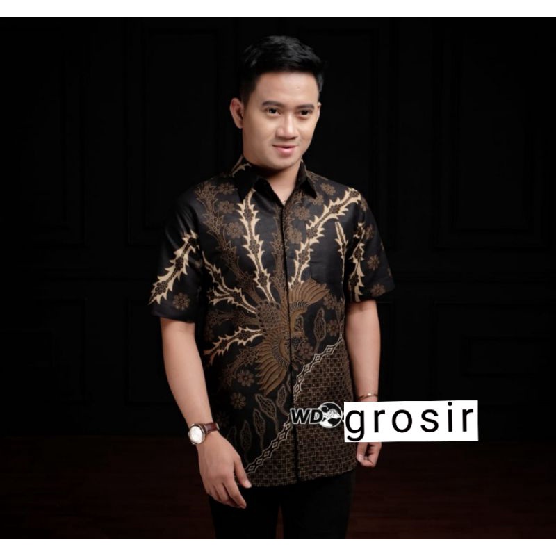 KEMEJA HEM BATIK TERVIRAL ORIGINAL NO KW READY SERAGAM HARGA GROSIR