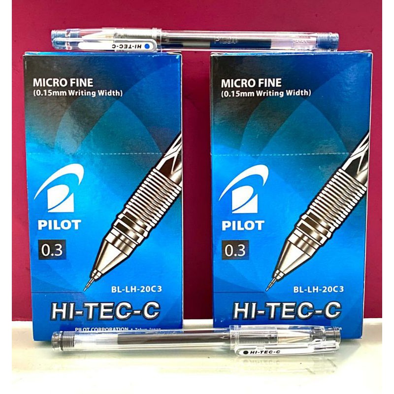 

Pulpen PILOT HI TEC-C HITEC 0.3Hitam /1pcs