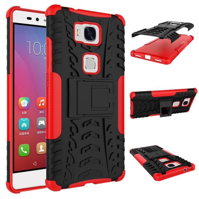 NEW HUAWEI GR5 5X GR 5 X5 SOFT CASE CASING BACK COVER BUMPER RUGGED ARMOR MIJOSHOP