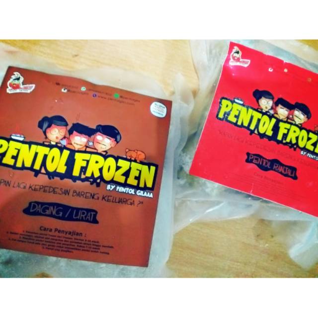 

2 pack Pentol gila isi 9