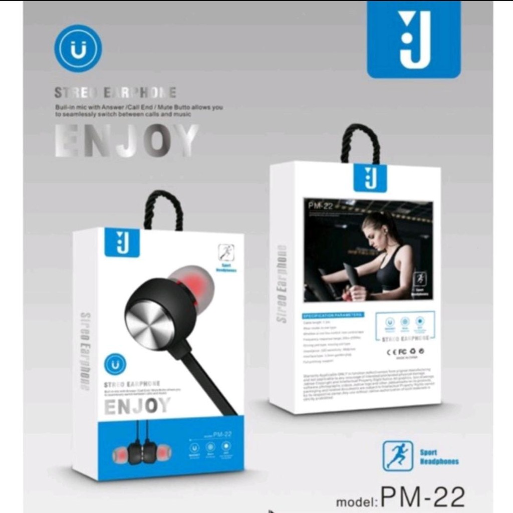 HEADSET HANDSFREE EARPHONE HF JBL PM-22