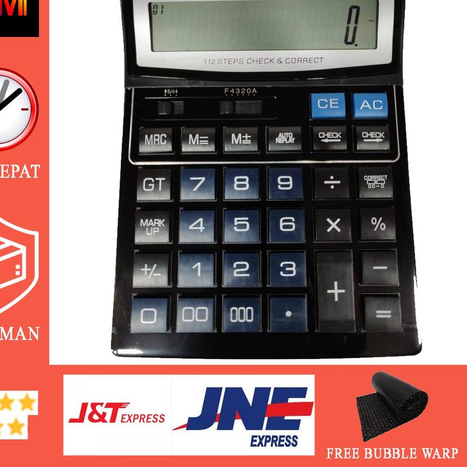 

Hot Sale - BESAR Kalkulator Citizen 914D 14 digit - Kakulator Dagang / Kalkulator Check / Calculator Besar ..