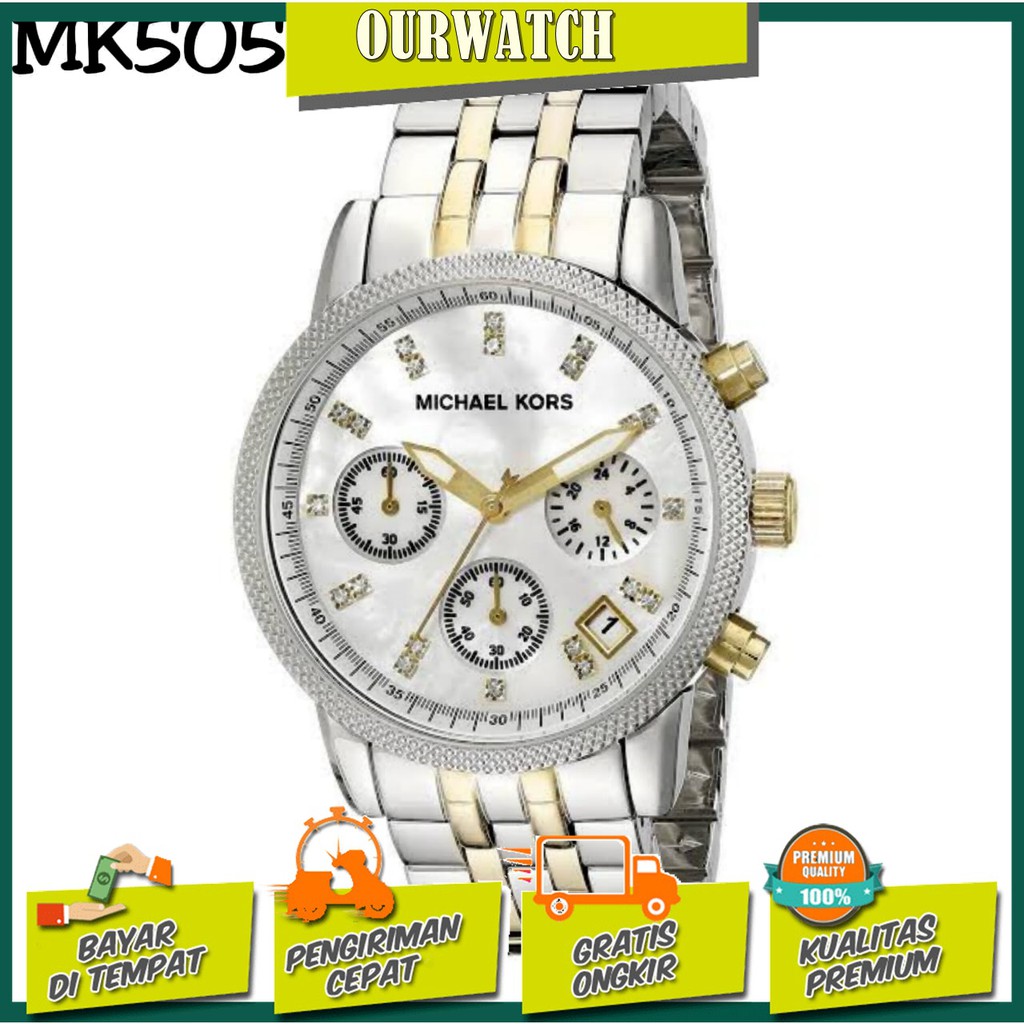JAM TANGAN WANITA MICHAEL KORS MK 5057 PARIS ORIGINAL