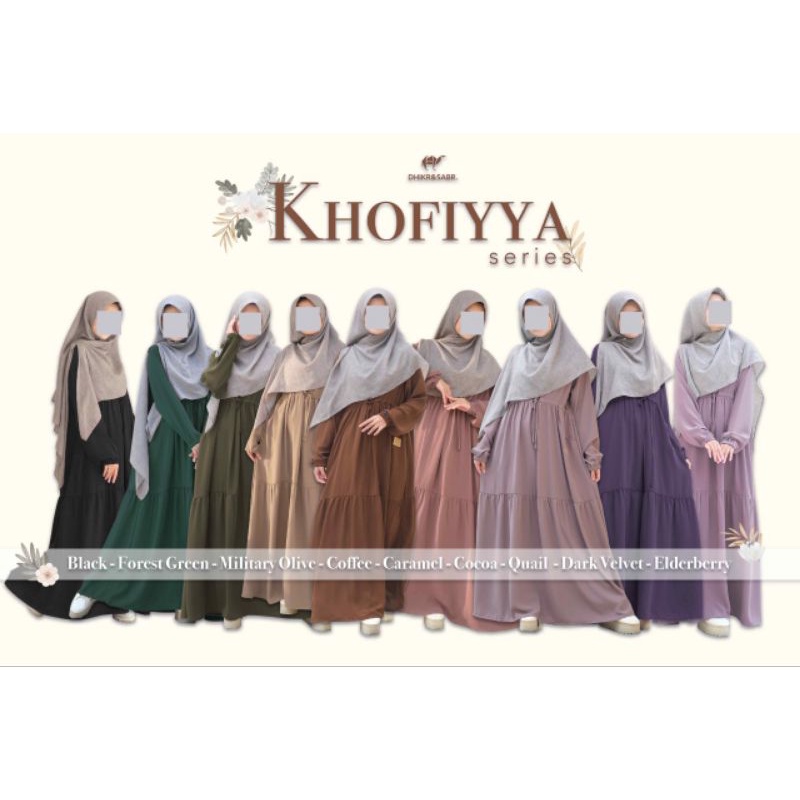 Gamis Dhikr Khofiyya / Gamis terbaru