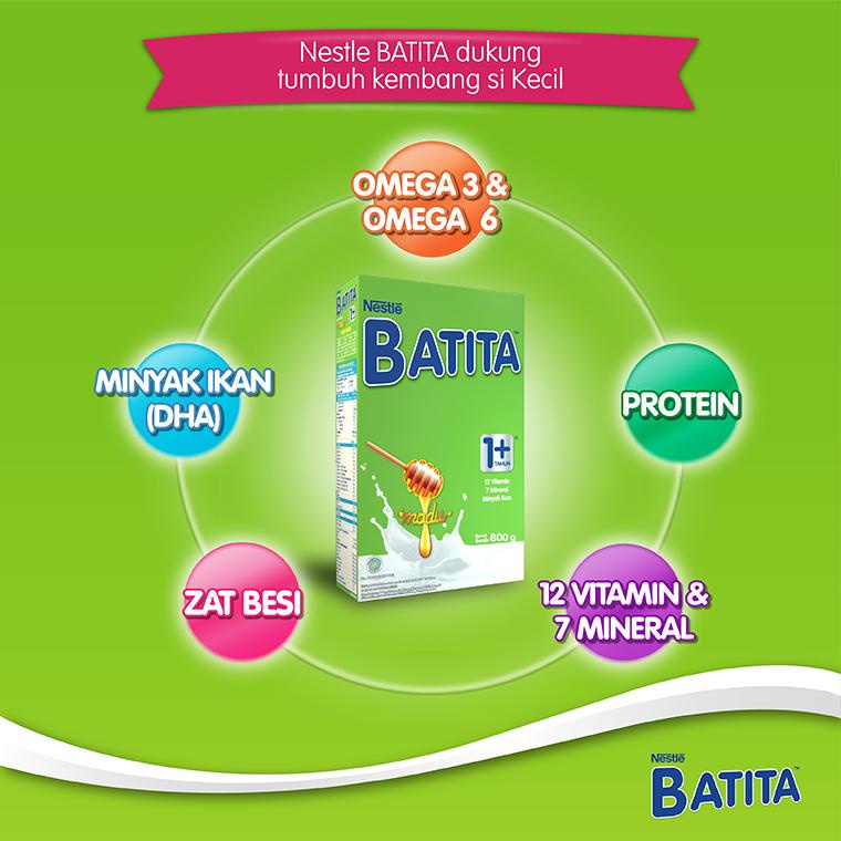 Dancow Batita Nutri Tat Susu Pertumbuhan 1-3 Tahun 400Gr