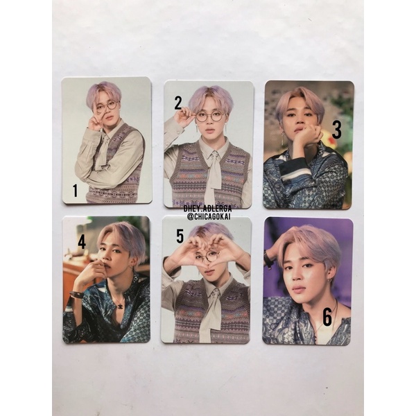 jual mini photocard JIMIN BTS 5th muster magic shop