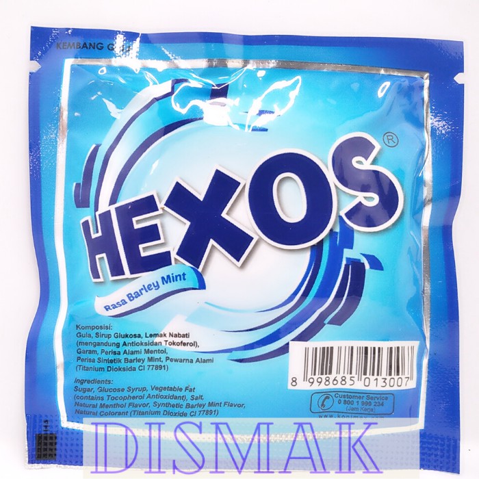 Permen HEXOS Rasa Barley Mint