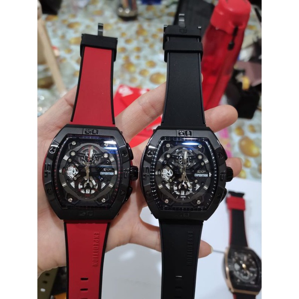 Expedition EXP 6800 /E6800 Jam Tangan Pria Original Size 4,8 Cm x 5,3 Cm