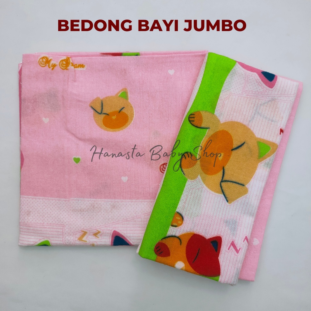 Bedong Bayi Newborn Jumbo Perlengkapan Bayi Baru Lahir