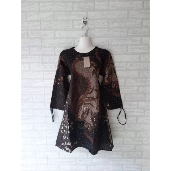 BATIK TUNIK LENGAN SERUT HEM BATIK