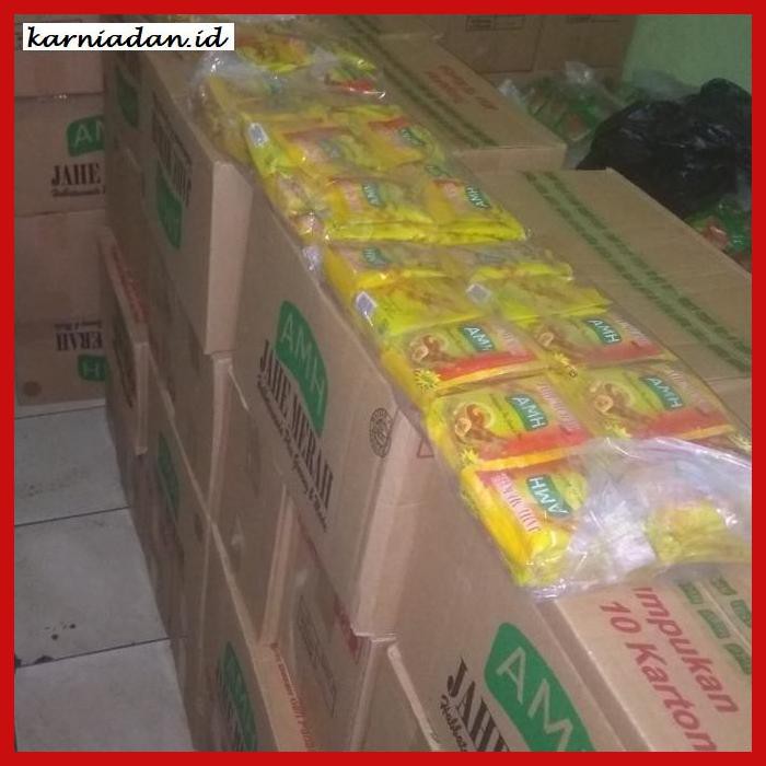 

lanoisidartdrink- jahe merah amanah satu renceng isi 12 sachet - kuning -asliii-bngittt.