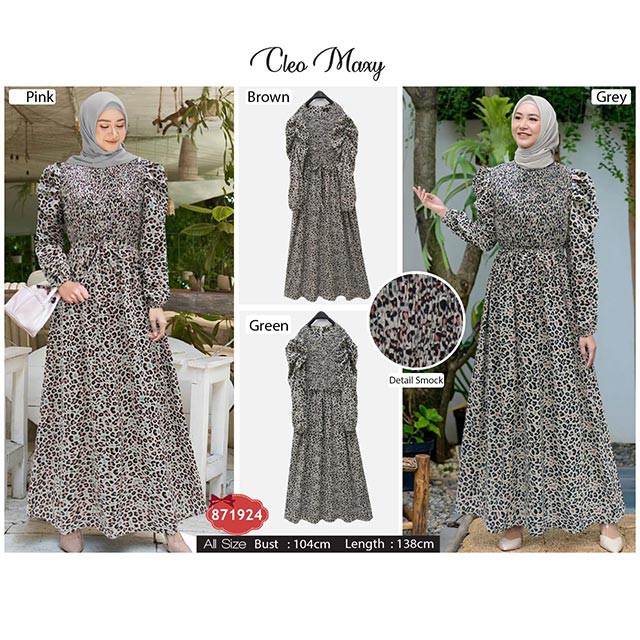 GAMIS ORI EXTU >> CLEO / SHERLA/DHEA 3 / LALUNA 3 MAXY Matt Wollpeach Premium, Ori extu, Fit To XL
