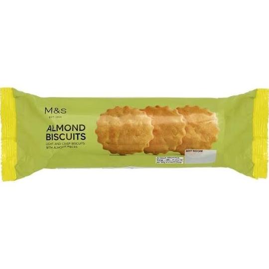 

Marks Spencer M&S Almond Biscuits 200g Biskuit Almon Import BPOM