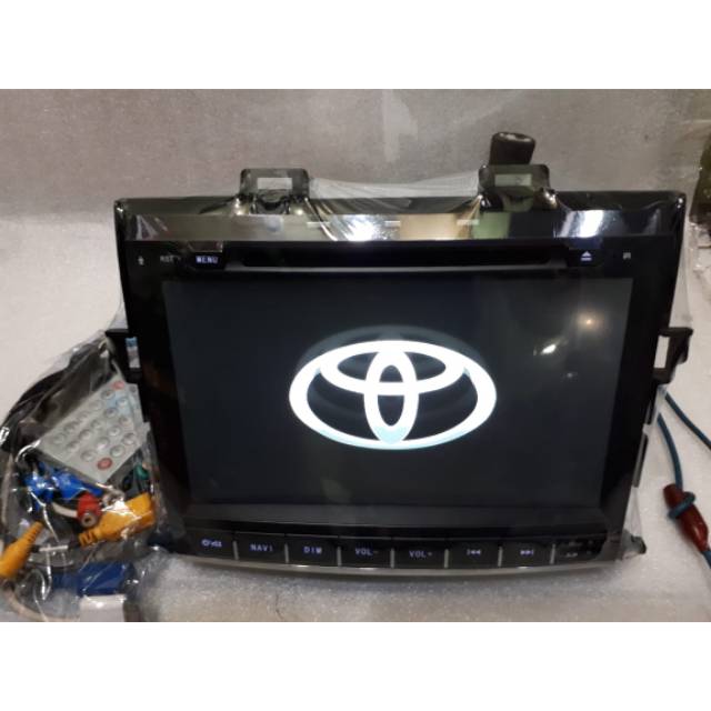 Head Unit Avix Oem Alphard 2008-2014 Doubledin Plug And Play