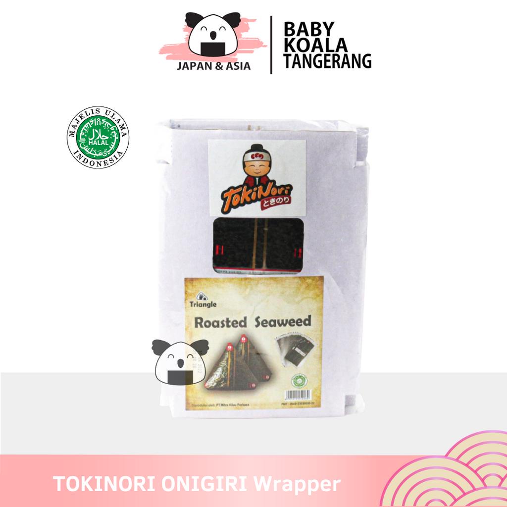 

TOKINORI Onigiri Wrapper 100 Lembar Halal │ Lembar Rumput Laut untuk Nasi Kepal Onigiri.