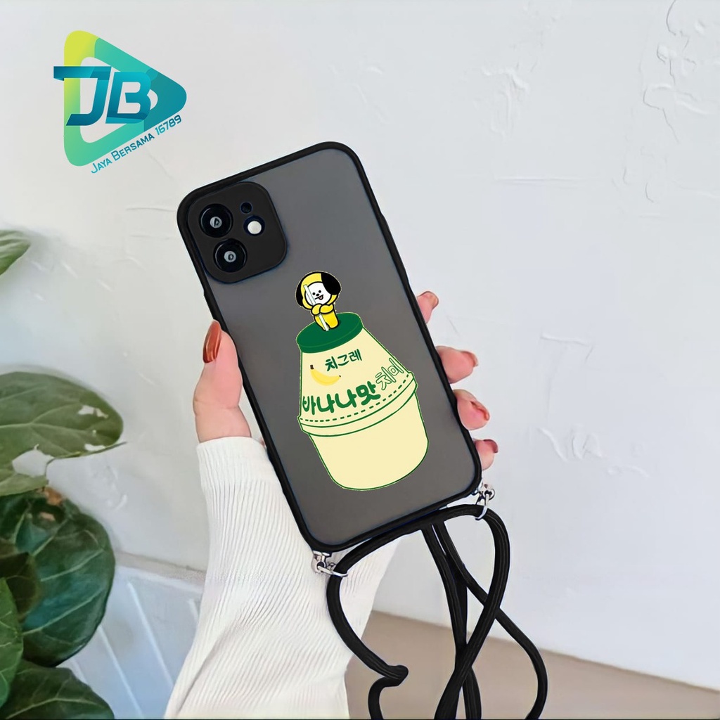 SOFTCASE SLINGCASE DOVE MINUMAN OPPO VIVO SAMSUNG XIAOMI REALME IPHONE ALL TYPE JB5064