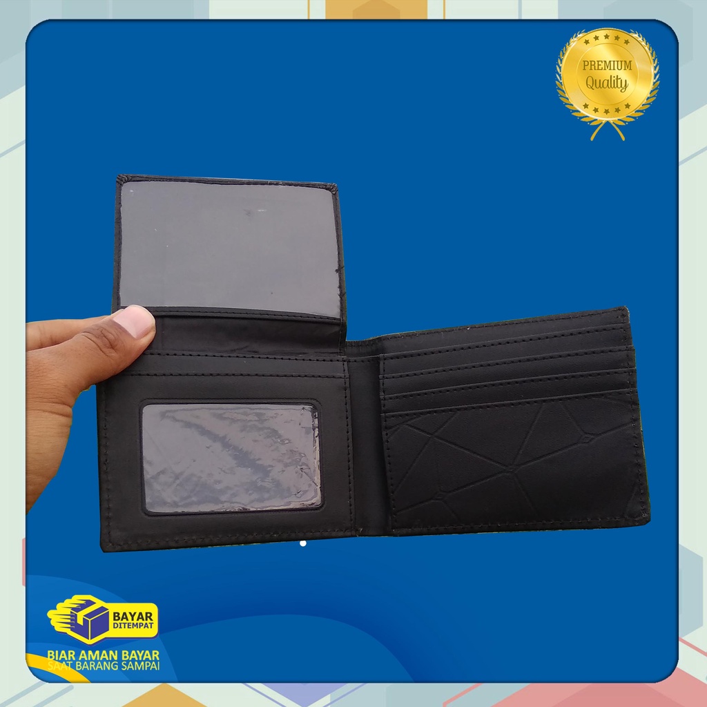 best seller! Dompet lipat cowok amt distro Bahan sintetik