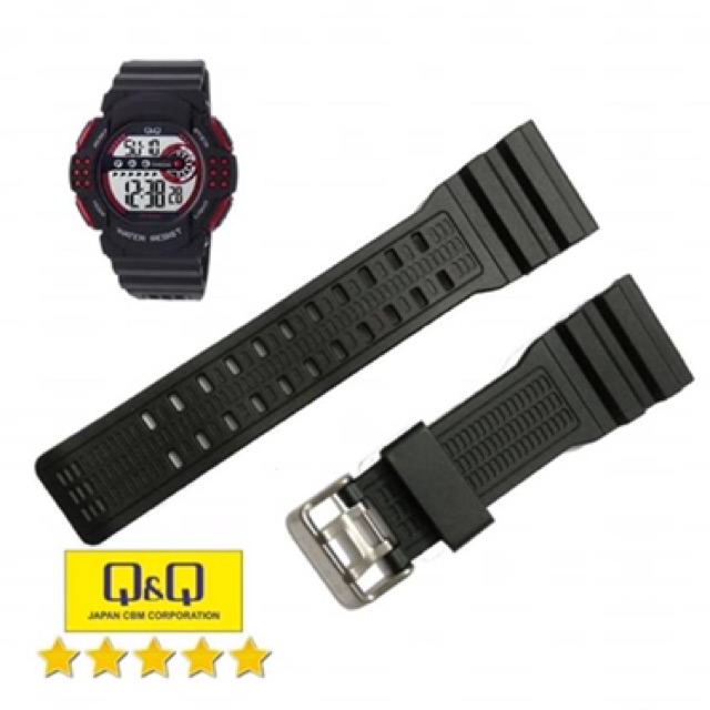 Q&amp;Q M128 Strap watch QnQ M128 QQ M128 Tali Jam QnQ ORIGINAL PAS BS LGSG DIPAKAI