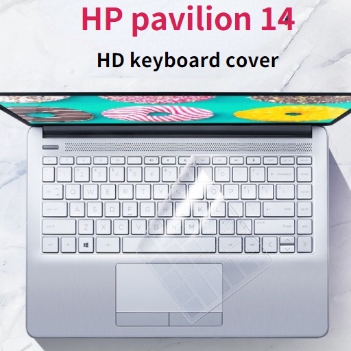 Hp pavilion film Pelindung keyboard Silikon Membran HD 14 X360 14-BA / 14-BF / 14-BW / 14S-CF 000 14S-CF / 14000xt