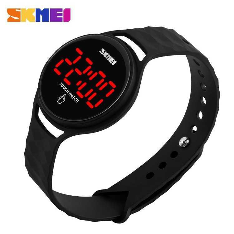 SKMEI Jam Tangan LED Touch Wanita - 1230A [Hitam]