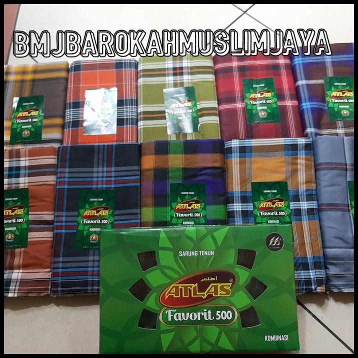 Sarung Atlas Favorit 500/Atlas Faforit 500 /Sarung Dewasa Atlas