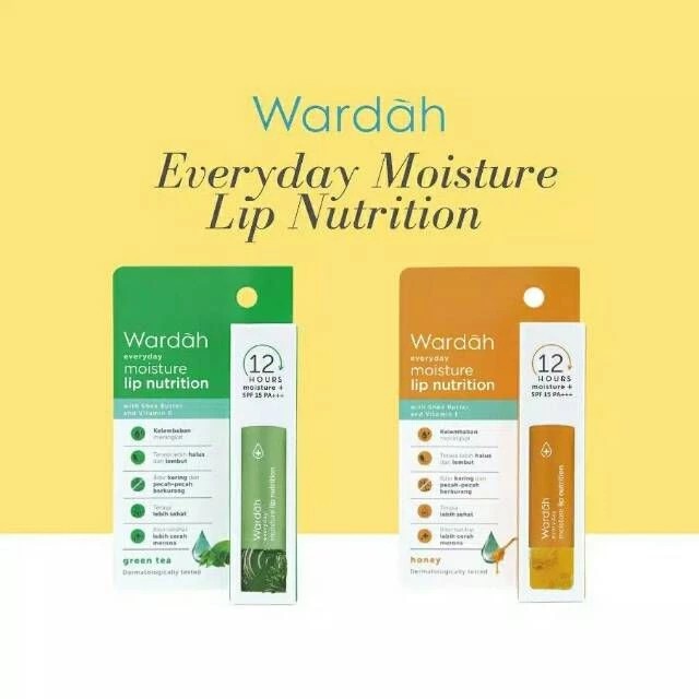 ❤ jselectiv ❤ WARDAH EVERYDAY Moisture Lip Nutrition | Lip Balm WARDAH