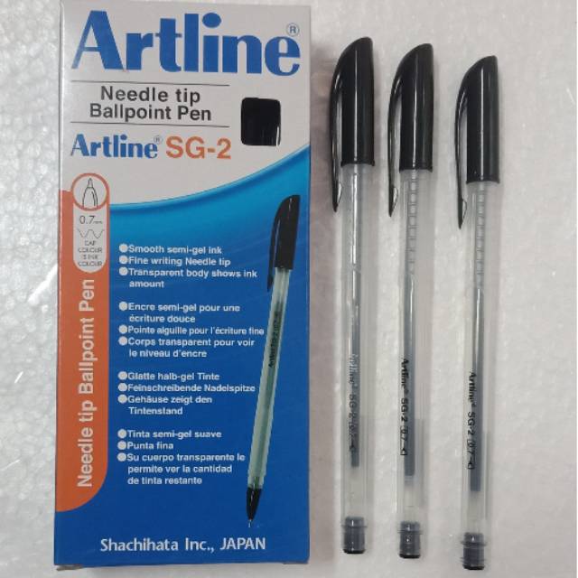 

Pulpen Artline SG-2 Tinta Hitam Satuan