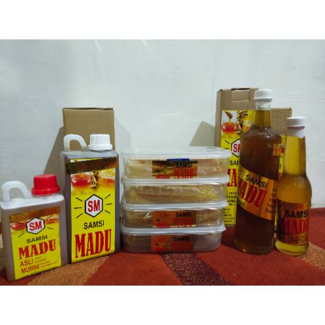 

Madu Sarang Asli 100%