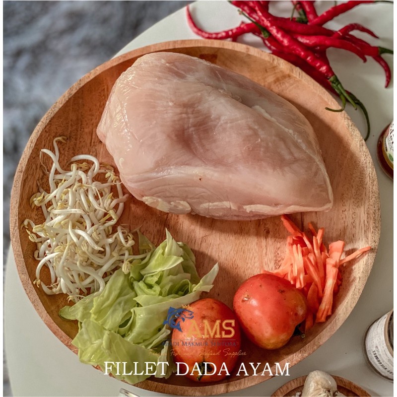 

Fillet Dada Ayam Beku / Kemasan ekonomis