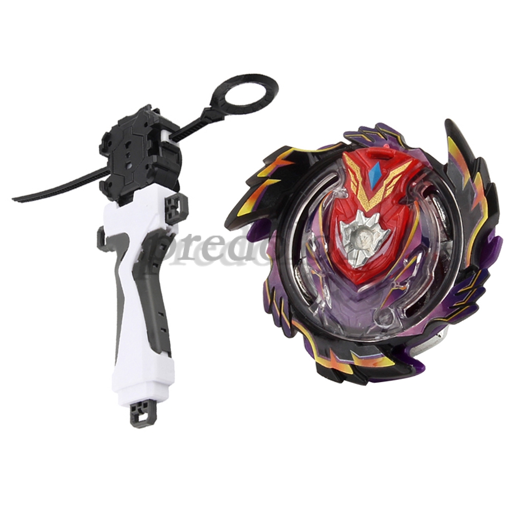 Mainan Beyblade/Gasing Strike God Valkyrie Mugen B-96 Bahan Metal + Tarikan Putar untuk Anak