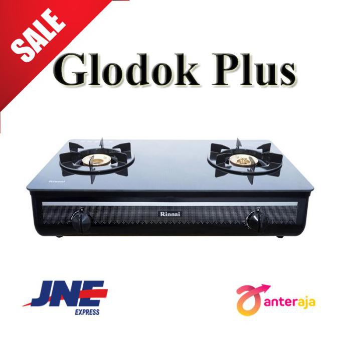 Rinnai Ri-712Ga B Kompor Gas Kaca Ri712Ga B 2 Tungku Rinai Ri712Gab Sansalvador13