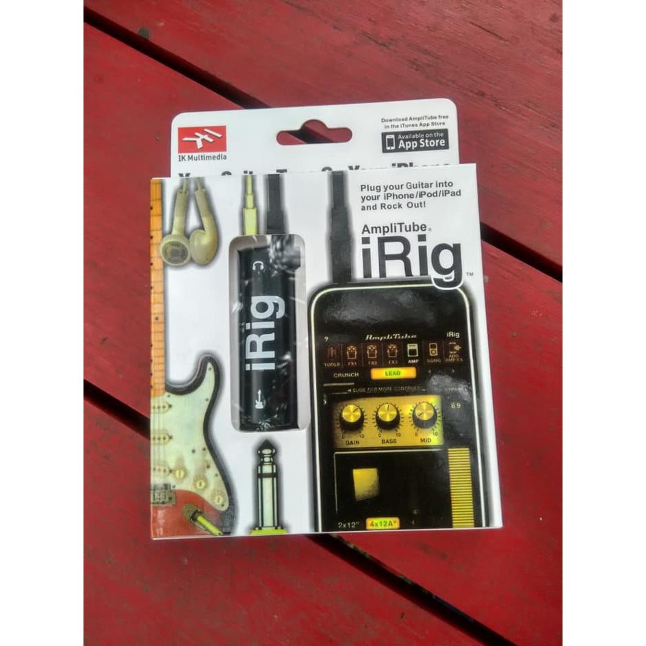 Effect Guitar iRig Amplitube Jack Gitar