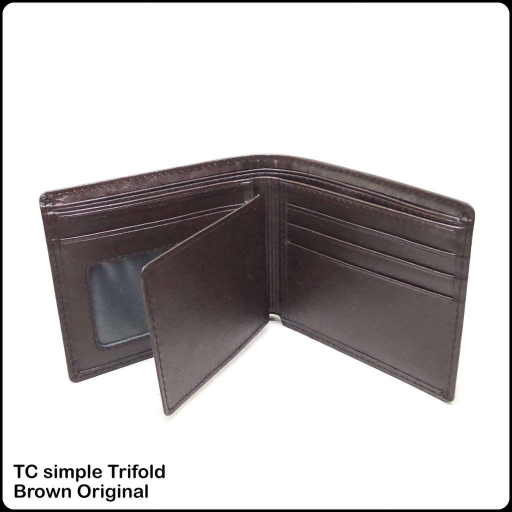 dompet kulit pria ORIGINAL toucan simple trifold dompet pria termurah asli kulit